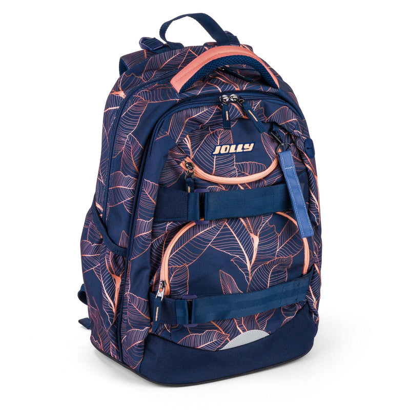 JOLLY Schulrucksack Next Gen 29,0 x 22,0 x 43,0 cm blau/rosa 28,0 l