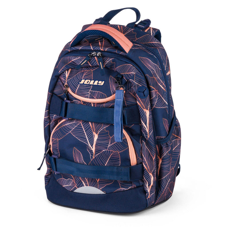 JOLLY Schulrucksack Next Gen 29,0 x 22,0 x 43,0 cm blau/rosa 28,0 l