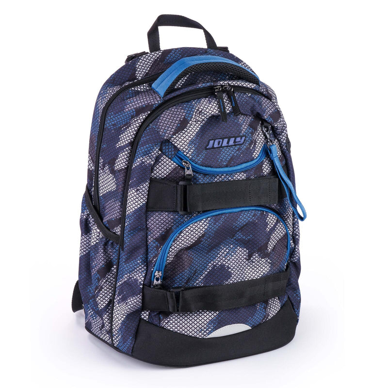 JOLLY Schulrucksack Next Gen 29,0 x 22,0 x 43,0 cm grau/schwarz 28,0 l