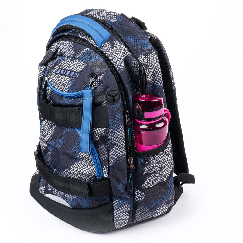 JOLLY Schulrucksack Next Gen 29,0 x 22,0 x 43,0 cm grau/schwarz 28,0 l