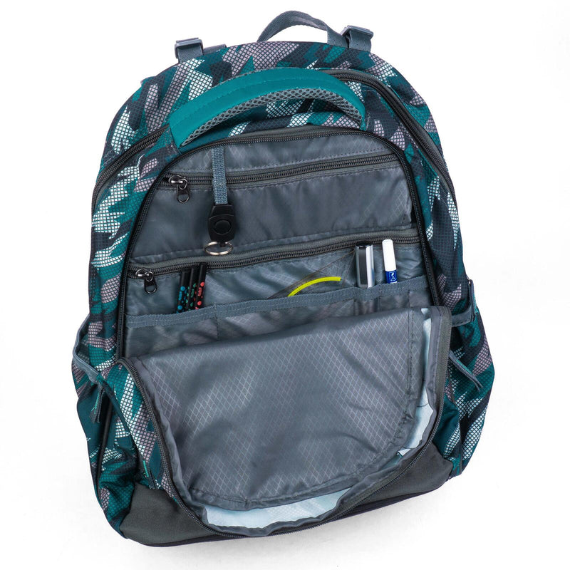 JOLLY Schulrucksack Next Gen 29,0 x 22,0 x 43,0 cm grün/schwarz 28,0 l