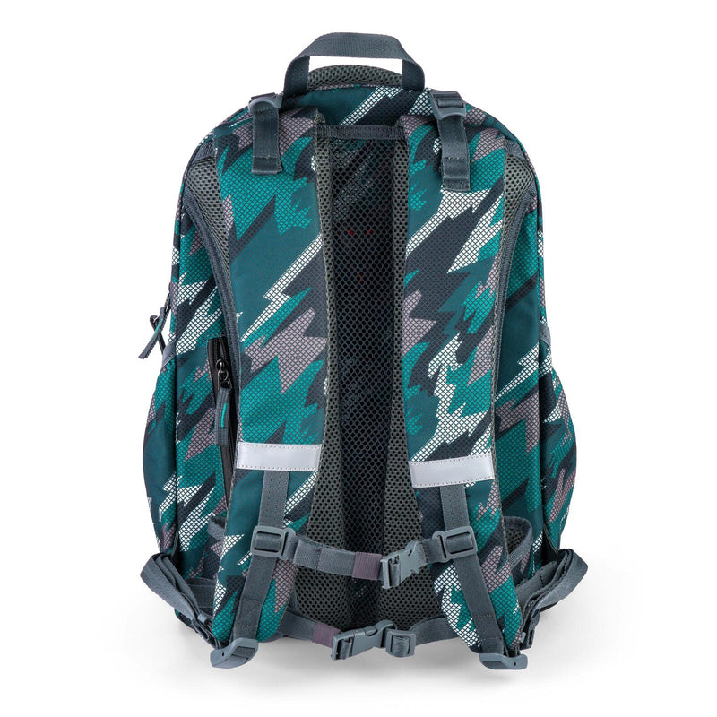 JOLLY Schulrucksack Next Gen 29,0 x 22,0 x 43,0 cm grün/schwarz 28,0 l