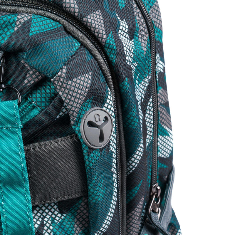 JOLLY Schulrucksack Next Gen 29,0 x 22,0 x 43,0 cm grün/schwarz 28,0 l