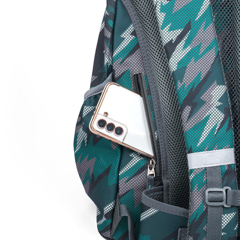 JOLLY Schulrucksack Next Gen 29,0 x 22,0 x 43,0 cm grün/schwarz 28,0 l