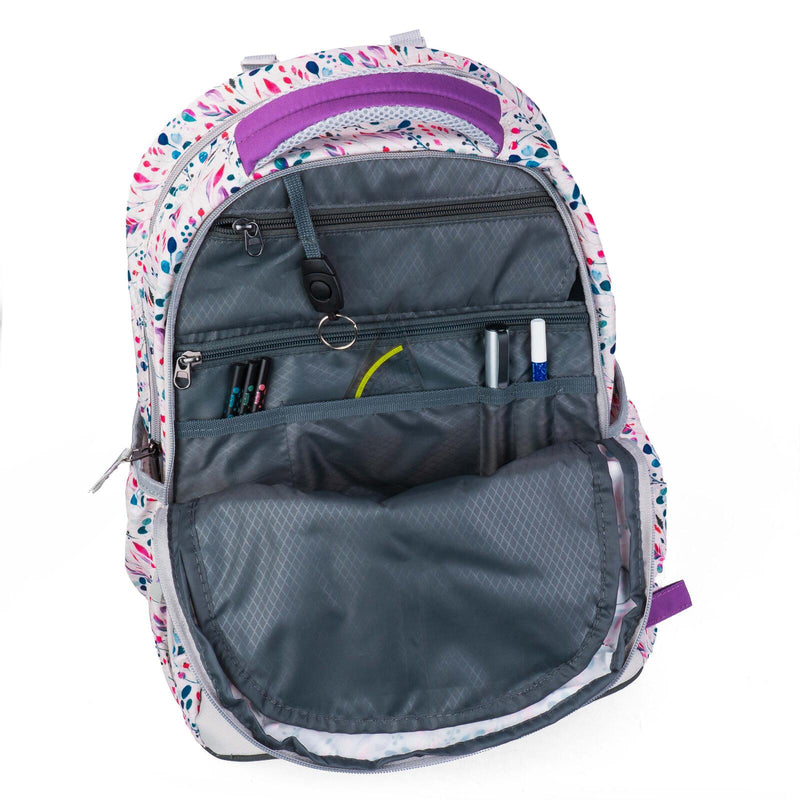 JOLLY Schulrucksack Next Gen 29,0 x 22,0 x 43,0 cm pink/ weiß 28,0 l