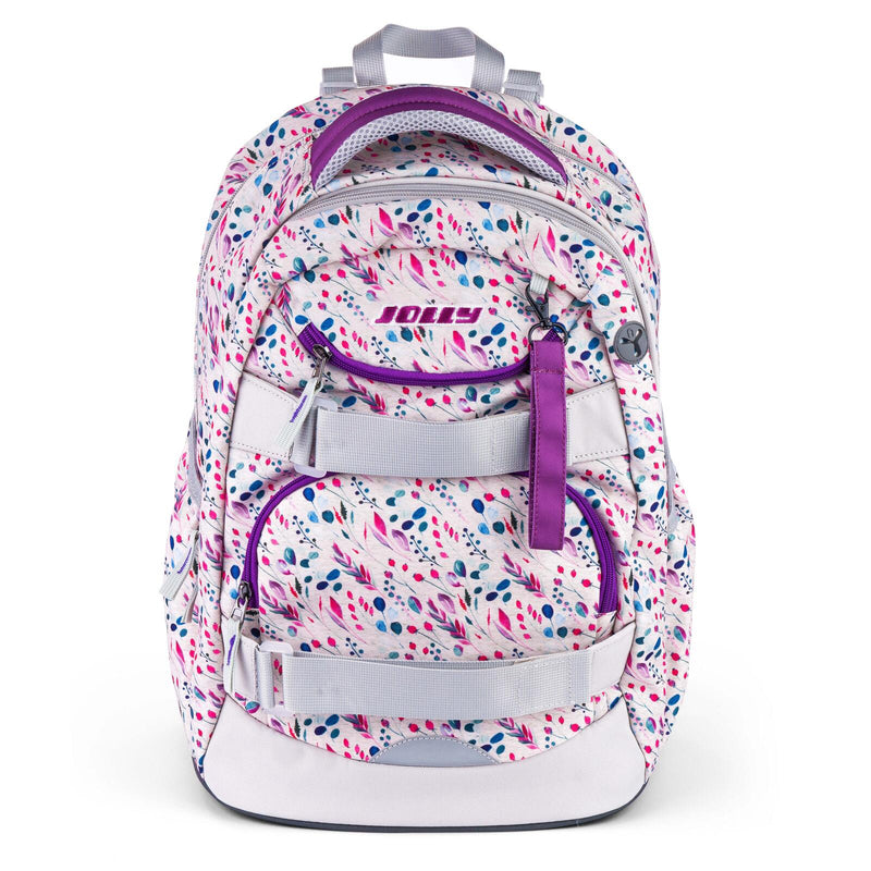 JOLLY Schulrucksack Next Gen 29,0 x 22,0 x 43,0 cm pink/ weiß 28,0 l