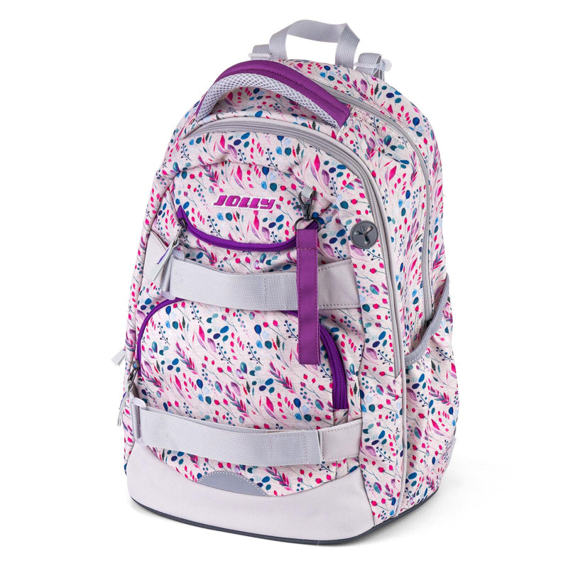 JOLLY Schulrucksack Next Gen 29,0 x 22,0 x 43,0 cm pink/ weiß 28,0 l