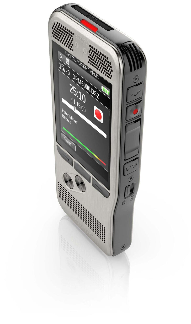PHILIPS PocketMemo DPM6000 digitales Diktiergerät 4 GB