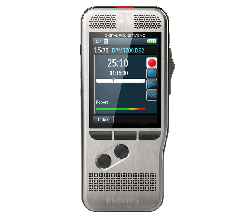 PHILIPS PocketMemo DPM7200 digitales Diktiergerät 4 GB