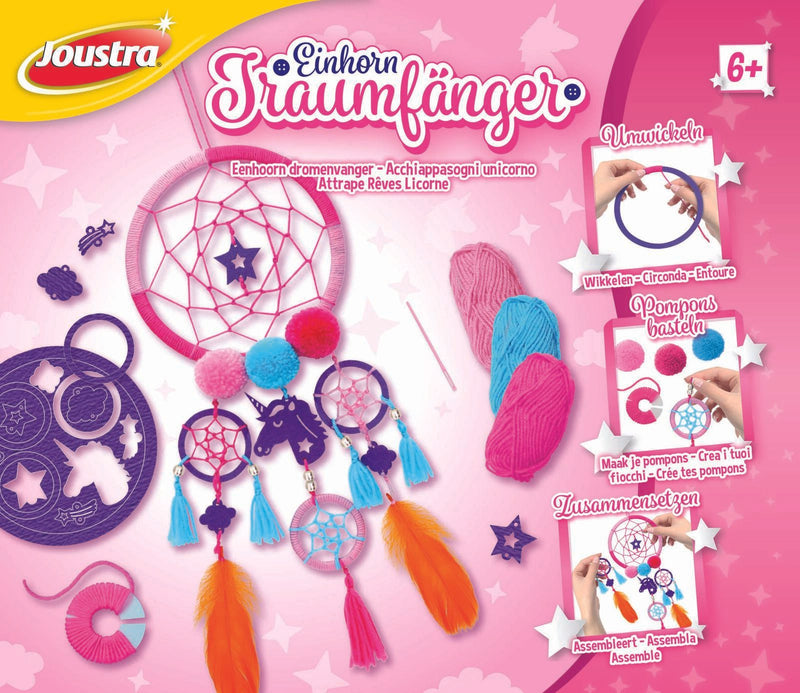 Joustra® Bastelset Einhorn Traumfänger