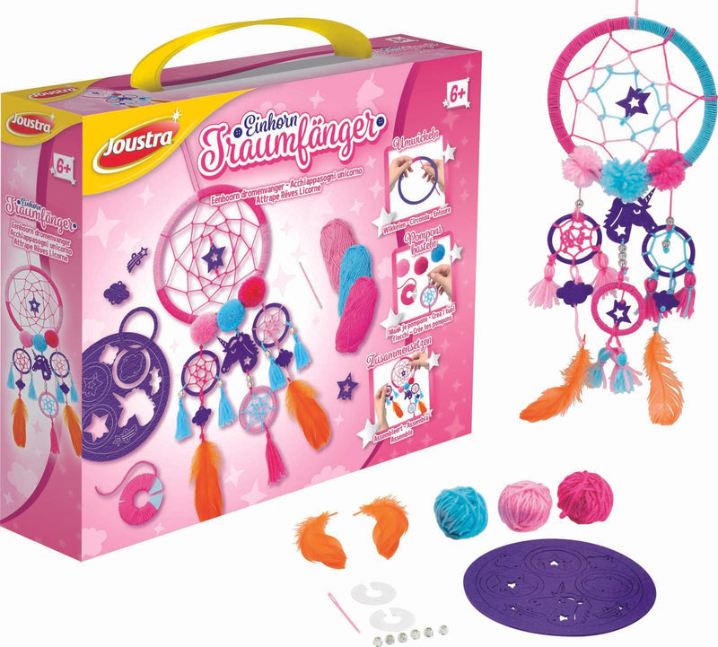Joustra® Bastelset Einhorn Traumfänger
