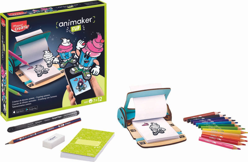 Maped® Creativ Malset Daumenkino pop Mehrfarbig