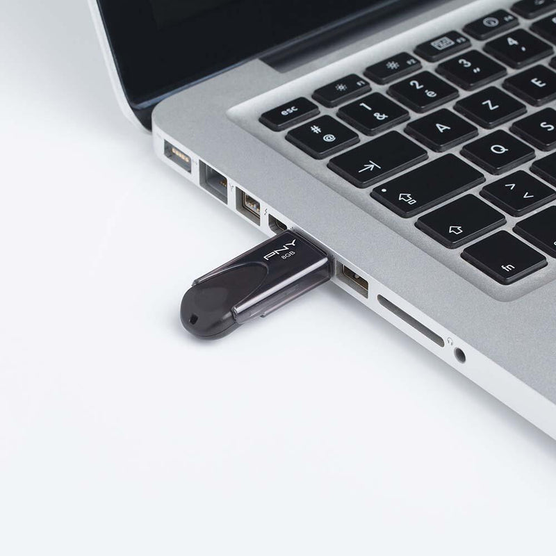 PNY USB-Stick Attaché 4 schwarz 8 GB