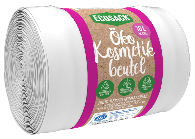 ECOSACK® Öko-Kosmetikbeutel 10,0 l weiß