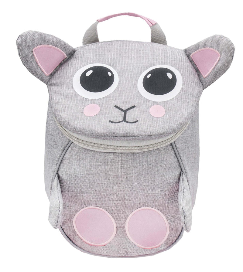 BELMIL® Kindergartenrucksack Mini Animals MS Mouse 18,0 x 11,0 x 25,0 cm grau 4,0 l