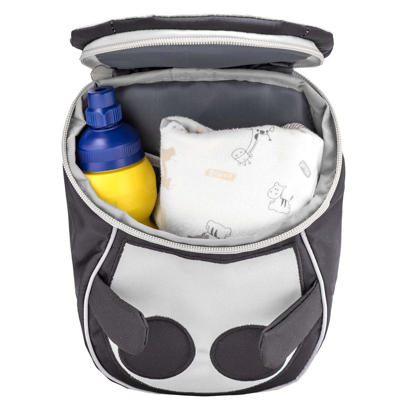 BELMIL® Kindergartenrucksack Mini Animals Panda 18,0 x 11,0 x 25,0 cm schwarz/weiß 4,0 l
