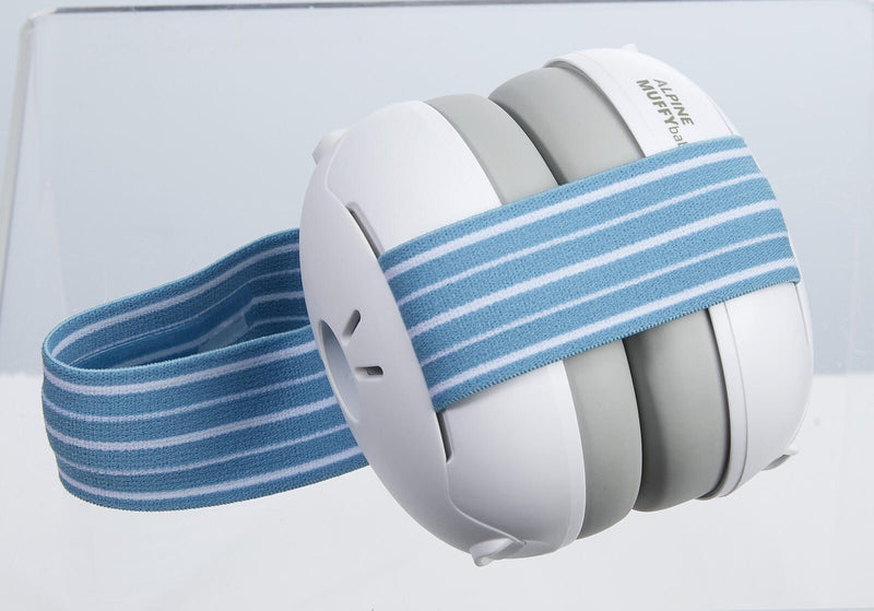ALPINE MUFFYbaby Kinder-Kapselgehörschutz 23 dB blau, weiß