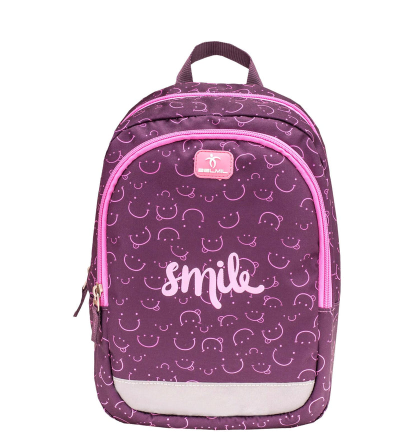BELMIL® Kindergartenrucksack Kiddy Pink Smile 23,0 x 13,0 x 33,0 cm pink 12 l