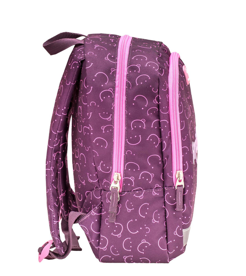 BELMIL® Kindergartenrucksack Kiddy Pink Smile 23,0 x 13,0 x 33,0 cm pink 12 l