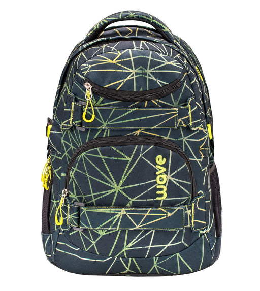 BELMIL® Schulrucksack Infinity Stripes Green grün/hellgrün bis 39,1 cm (15,4 Zoll)