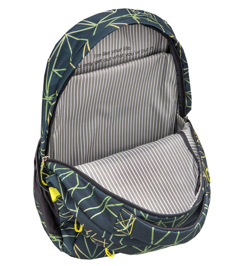 BELMIL® Schulrucksack Infinity Stripes Green grün/hellgrün bis 39,1 cm (15,4 Zoll)