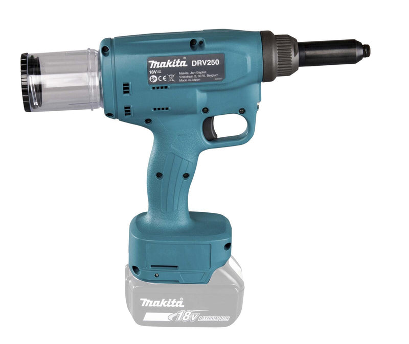 makita Akku-Blindnietsetzgerät DRV250Z