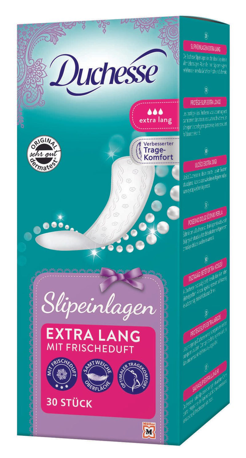 Duchesse Slipeinlagen Extra Lang mit Duft, 30 St.