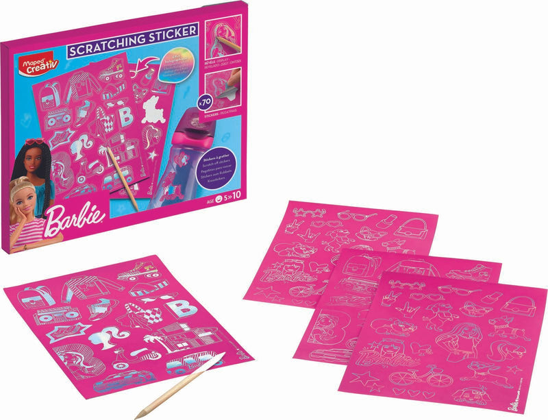 maped Kratzbild Barbie