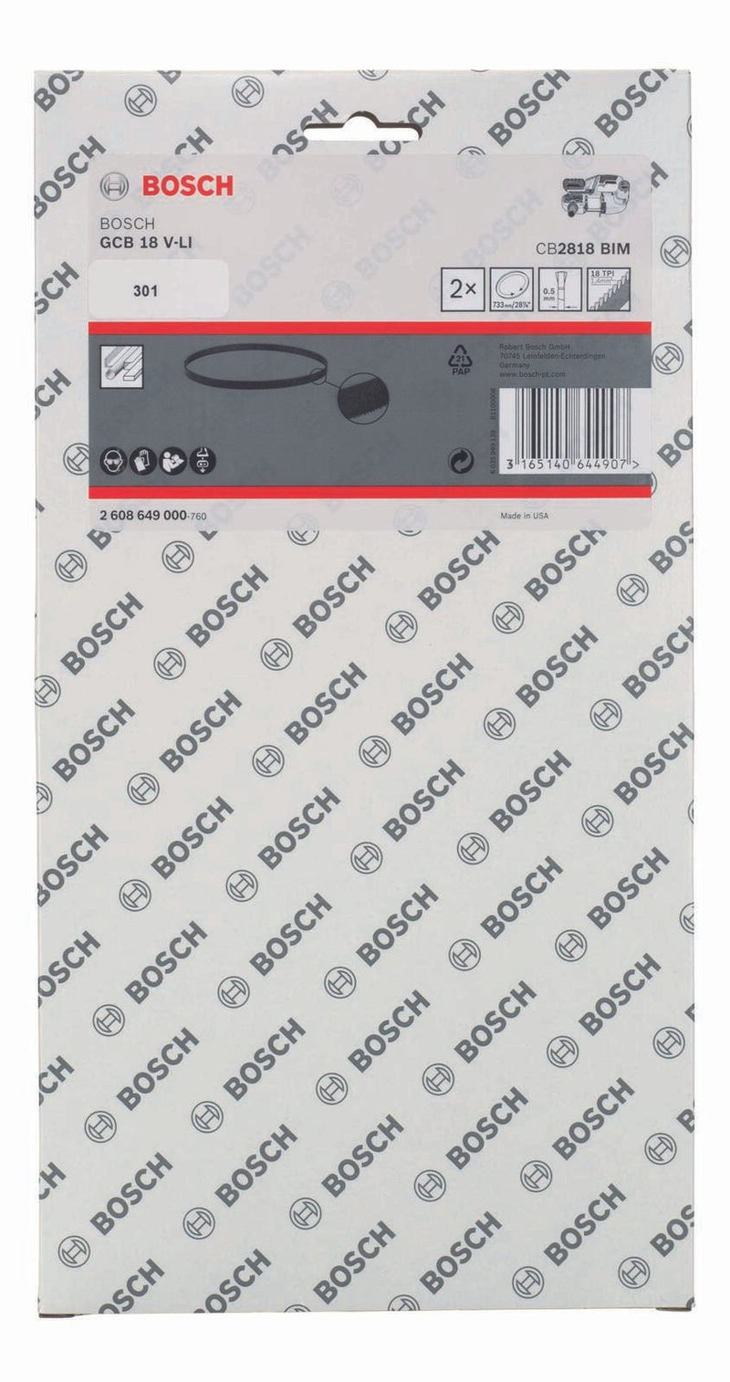 BOSCH CB281418 BIM Bandsägeblätter 2 St.