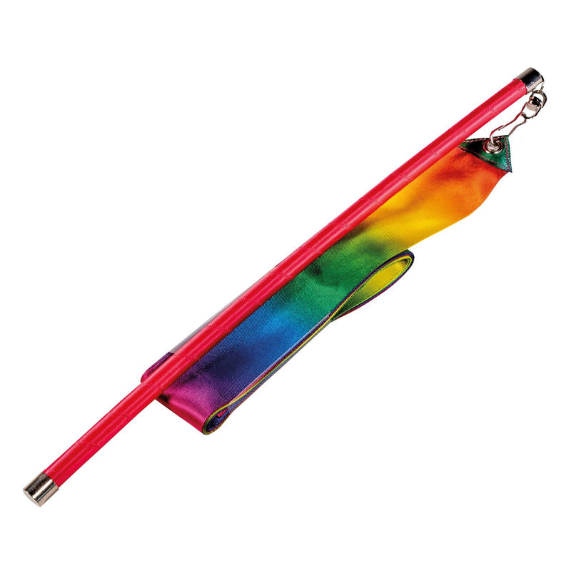 Kuenen® Gymnastikband mehrfarbig Band: 2,0 m lang, Stab: 40,0 cm lang