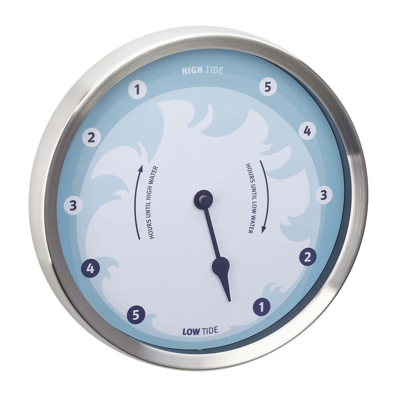 TFA® Gezeitenuhr 60.3029.06 Ø 22 cm silbermetallic