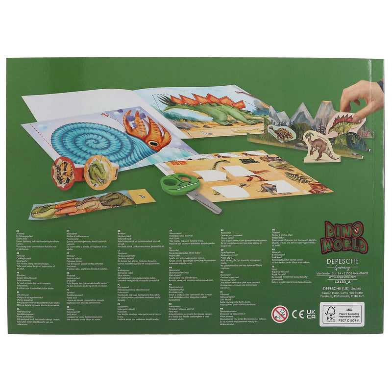 DEPESCHE DinoWorld Kreativbuch