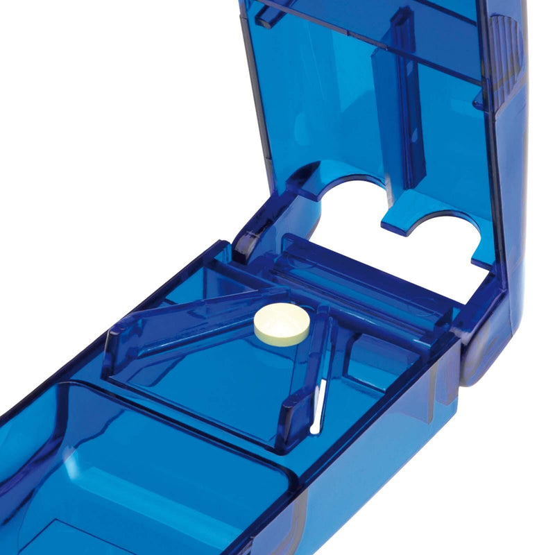 FIRST AID ONLY Tablettenteiler blau