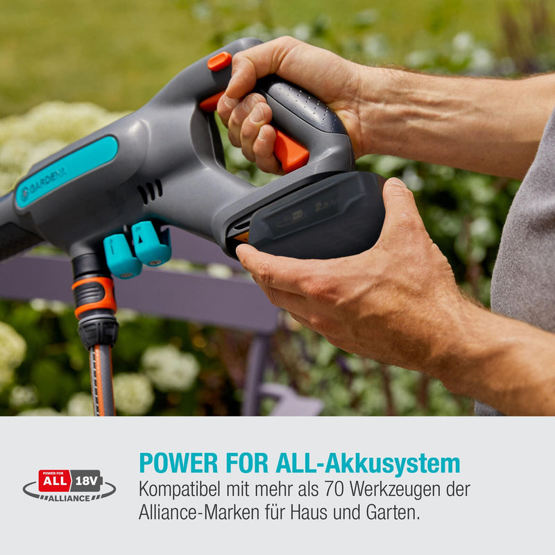 GARDENA AquaClean 24/18V P4A solo Akku-Druckreiniger