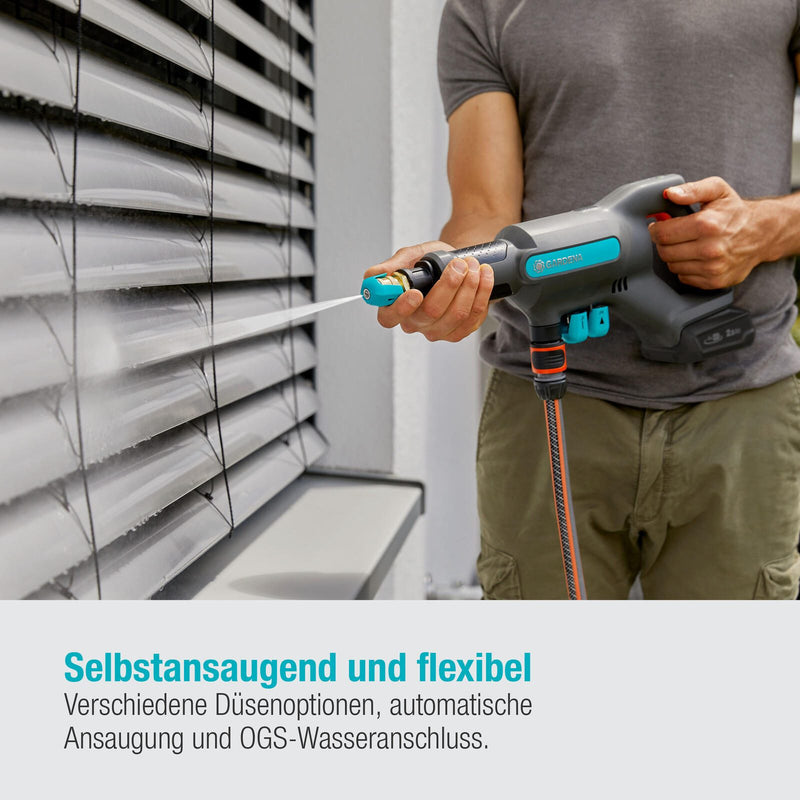 GARDENA AquaClean 24/18V P4A solo Akku-Druckreiniger