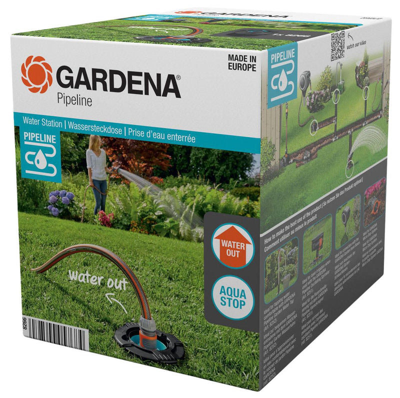 GARDENA Wassersteckdose Wasserentnahme aus dem Pipelinesystem