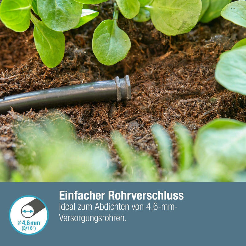 GARDENA Verschlussstopfen Micro-Drip-System 4,6 mm (3/16')