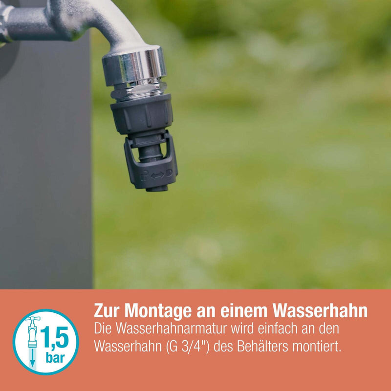 GARDENA Hahnanschluss Micro-Drip-System 13 mm (1/2') – 4,6 mm (3/4')