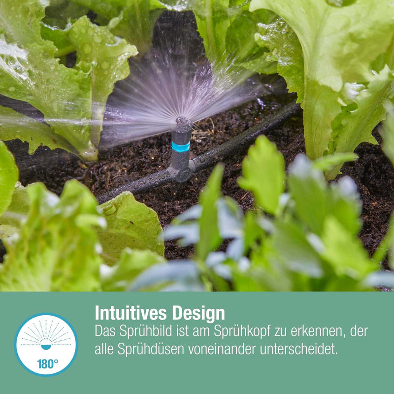 GARDENA Düse für Tropfschlauch Micro-Drip-System 180°