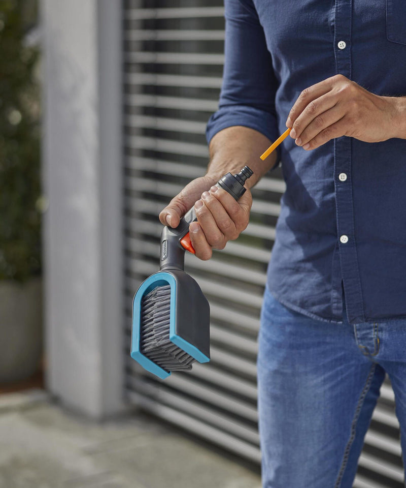 GARDENA Waschbürste für Gartenschlauch Cleansystem Jalousienbürste