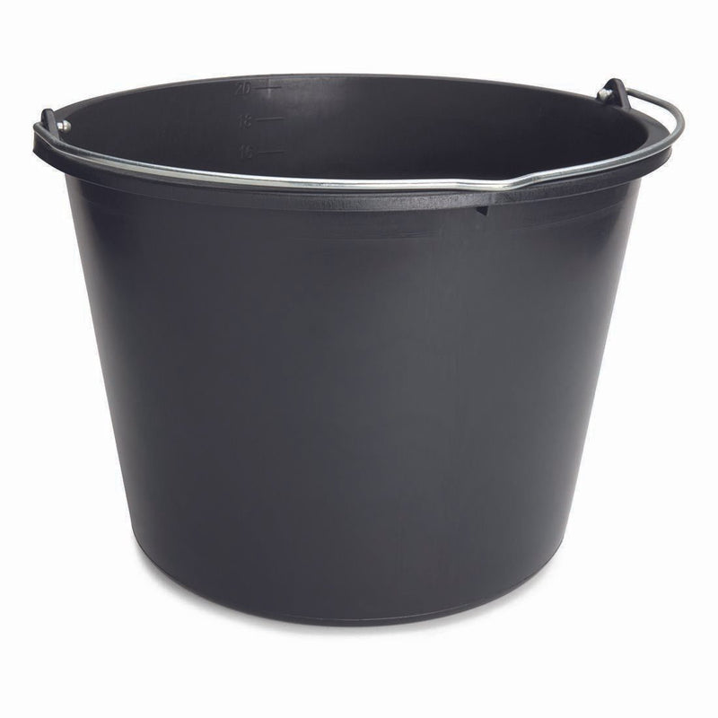 Nölle Baueimer 20,0 l schwarz