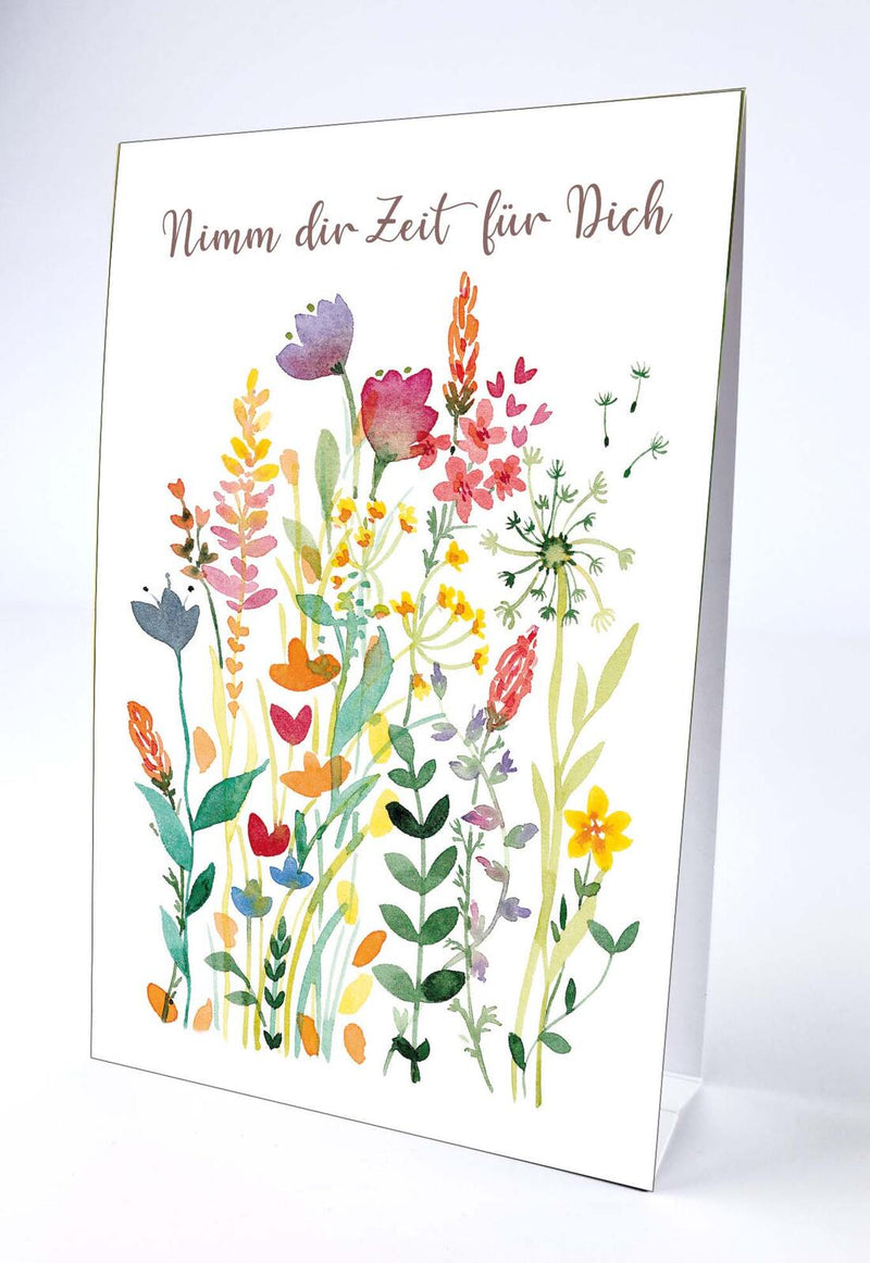LUMA Aufstellkarte Lebe den Moment DIN B6