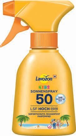 Lavozon LSF 50 Hoch Kids Sonnenspray 200 ml