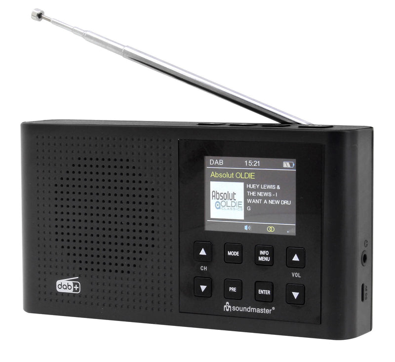soundmaster DAB165SW DAB+ Empfänger schwarz