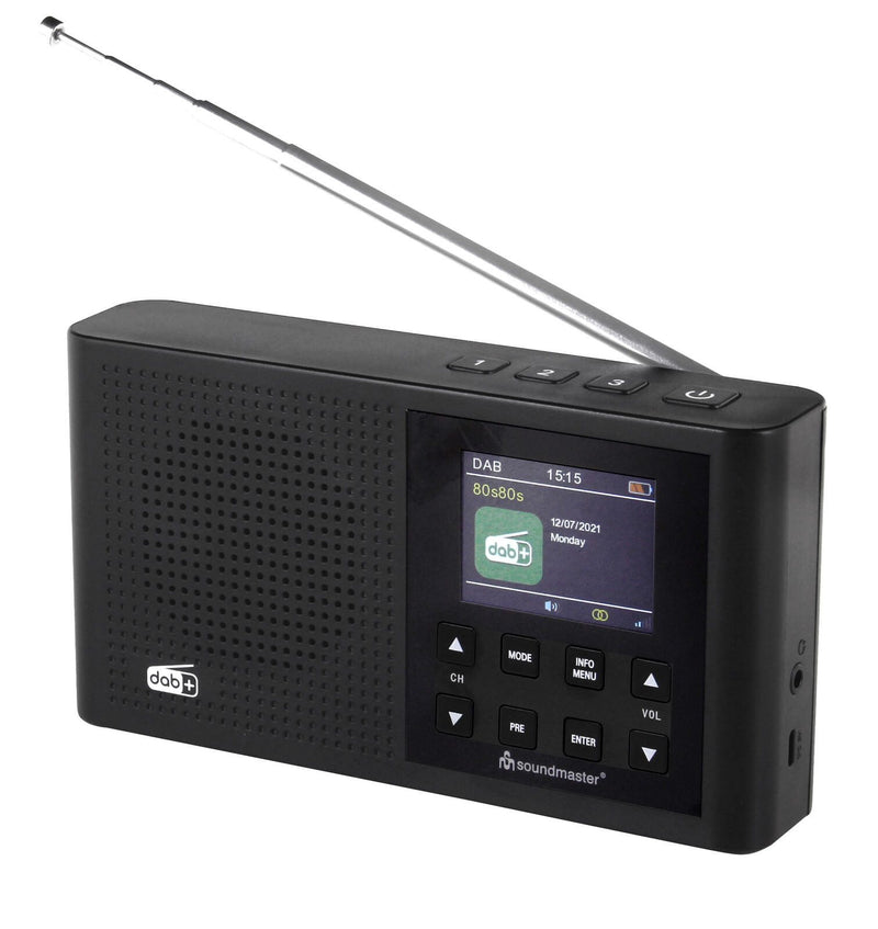 soundmaster DAB165SW DAB+ Empfänger schwarz