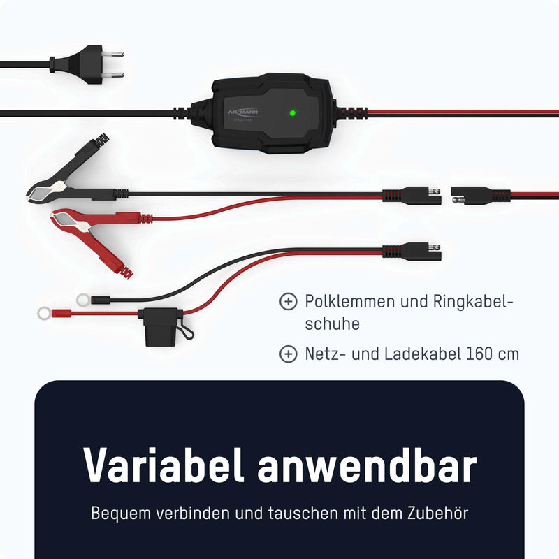 ANSMANN Autobatterie-Ladegerät BC 6-12V, 1A
