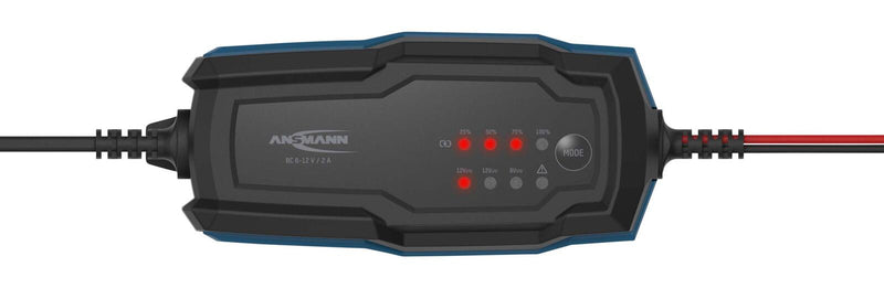 ANSMANN Autobatterie-Ladegerät BC 6-12V, 2A