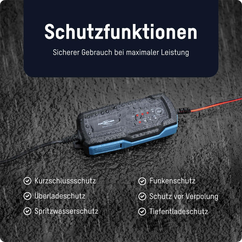 ANSMANN Autobatterie-Ladegerät BC 6-12V, 2A