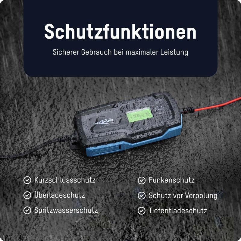 ANSMANN Autobatterie-Ladegerät BC 6-12V, 4A
