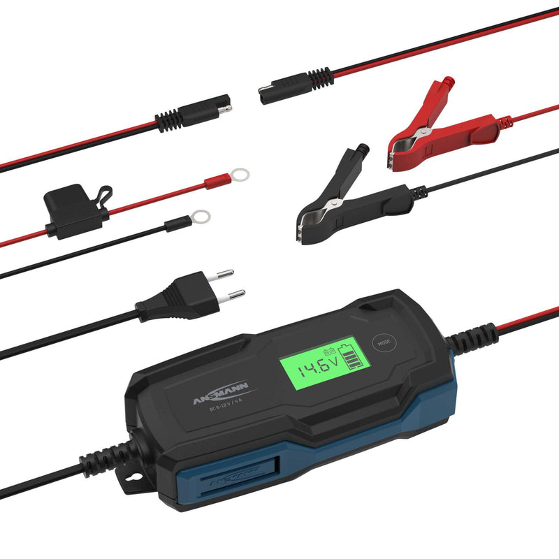 ANSMANN Autobatterie-Ladegerät BC 6-12V, 4A